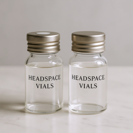 [NA200C10] Clear Crimp Top Vial- Round Bottom, Bevelled