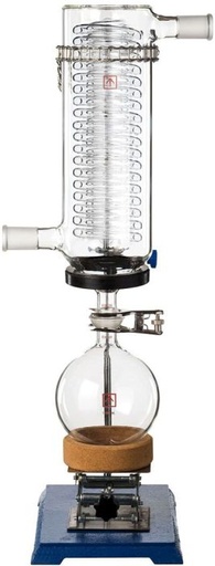 [GEN - T1-Coil] Ai T1 Glass Vacuum Cold Trap with Cooling Coil & 24/40 Joints